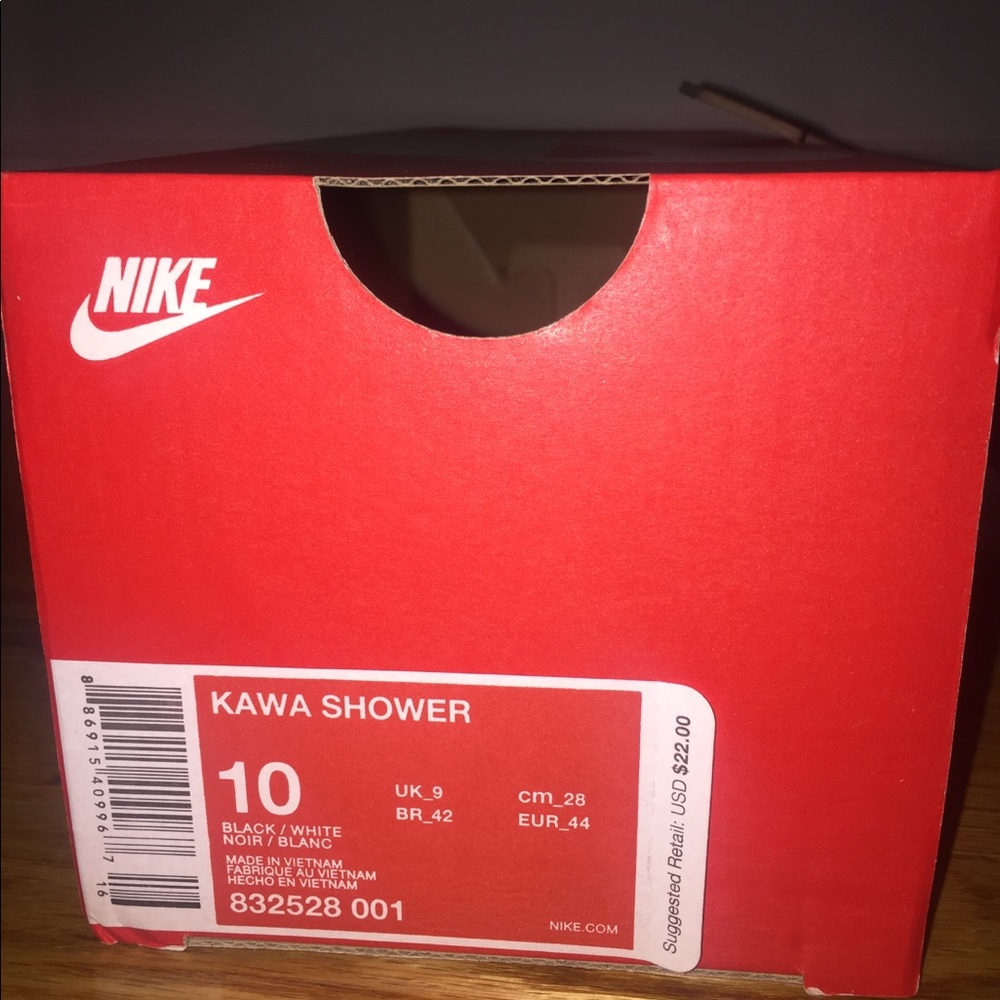 1 PAIR LEFT Nike Kawa Shower Slide Mens Size 9 - Picture 2 of 4